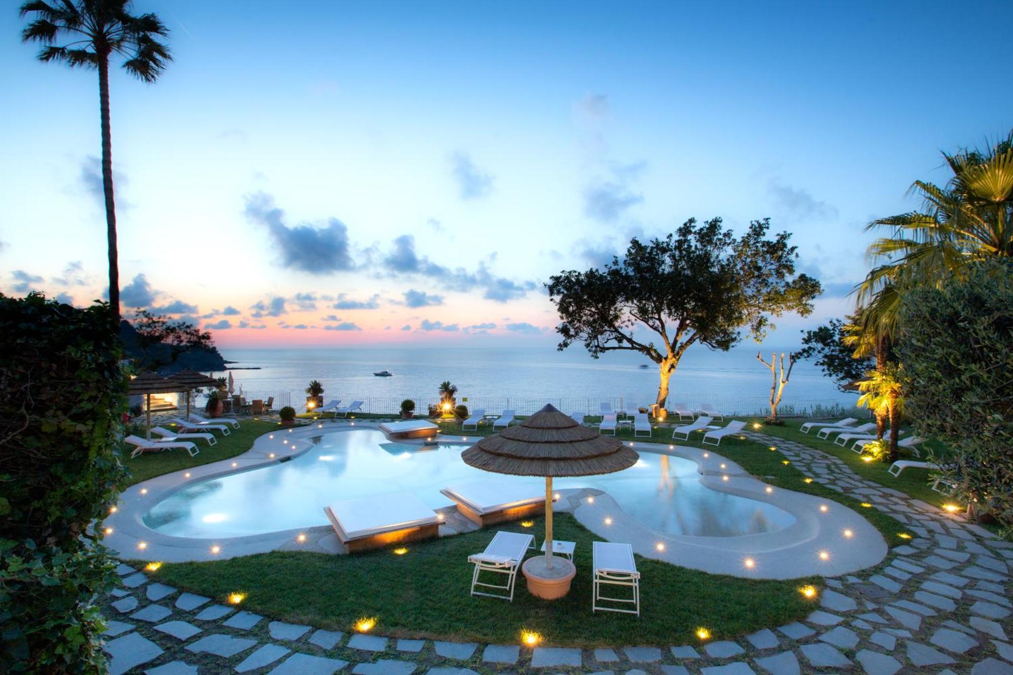 Hotel Continental Mare Isquia Exterior foto
