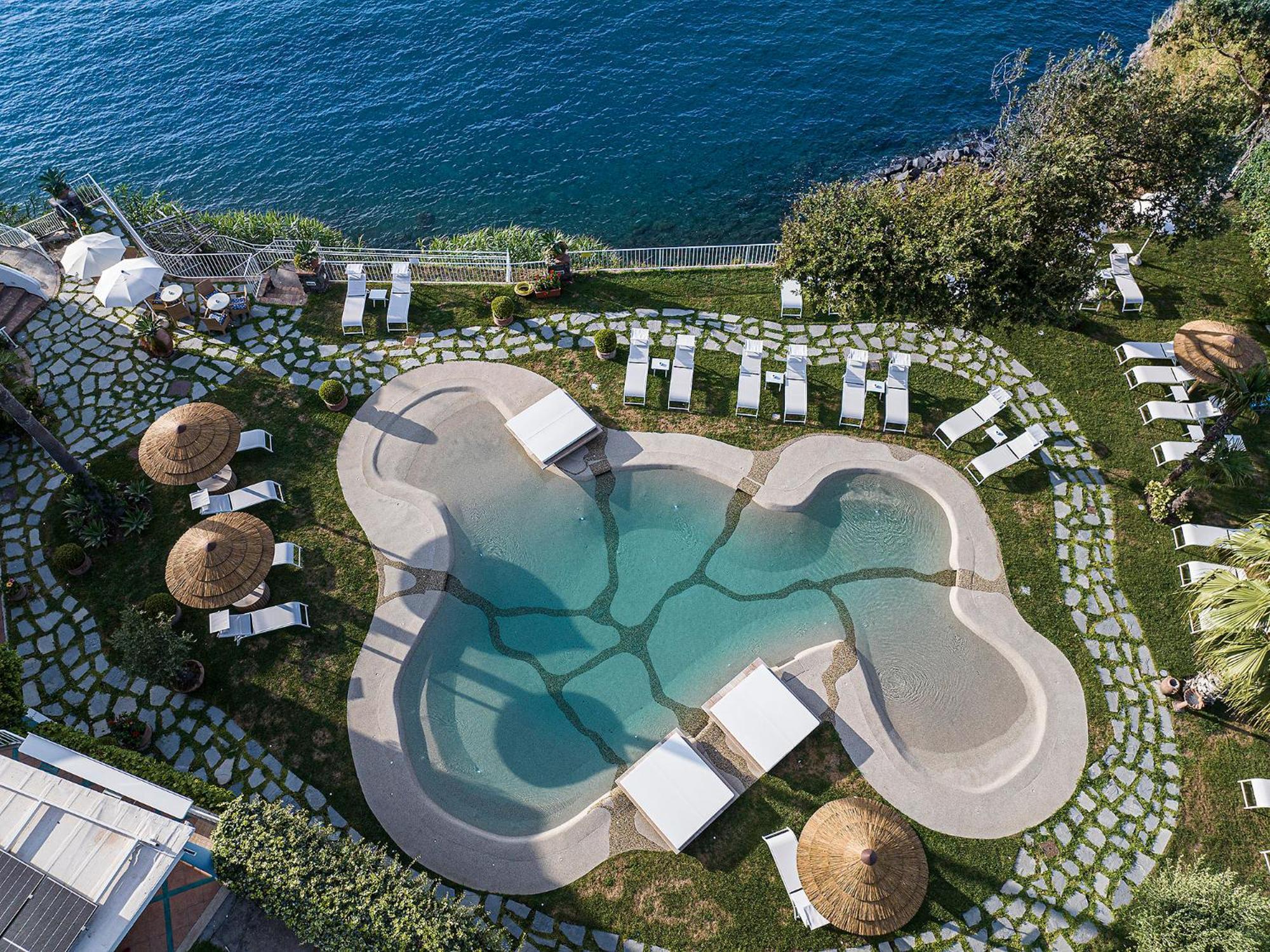 Hotel Continental Mare Isquia Exterior foto